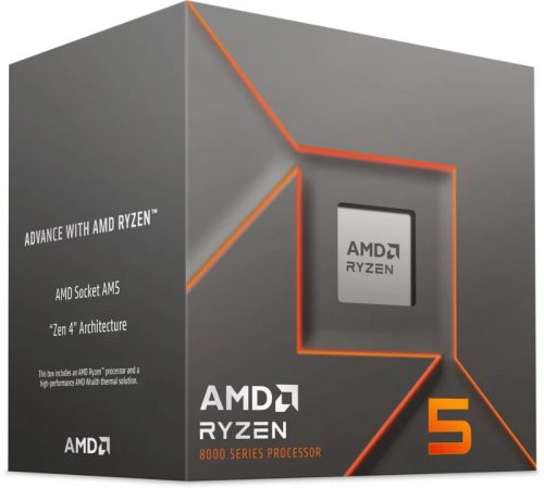 AMD Ryzen 5 8400F sAM5 BOX processzor 