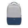  RivaCase 7567 Anti-theft Laptop Backpack 17,3" Grey/Dark Blue