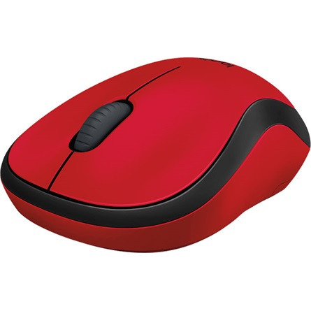 Logitech M220 Silent vezeték nélküli egér piros