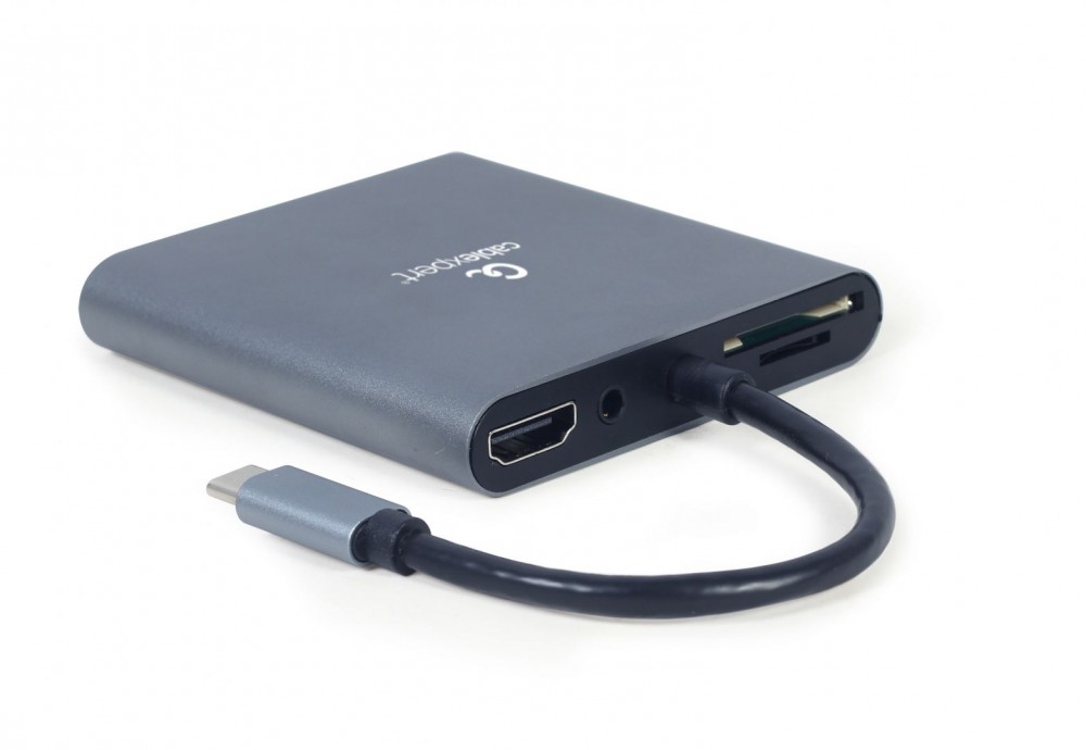 Gembird A Cm Combo Usb Type C In Multi Port Adapter