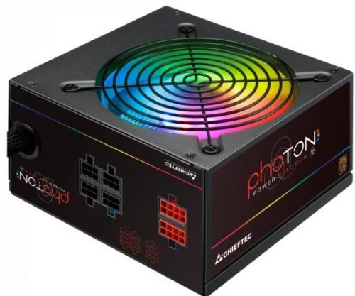 Chieftec Photon 650W 80+ RGB moduláris tápegység (CTG-650C-RGB)