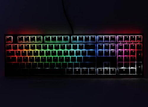 Ducky ONE 2 RGB Full Size MX Brown RGB LED Angol (US) Fekete