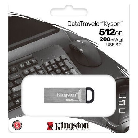 512GB Kingston Data Traveler Kyson USB3.2 pendrive (DTKN/512GB)