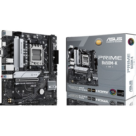 Asus PRIME B650M-K desktop alaplap microATX