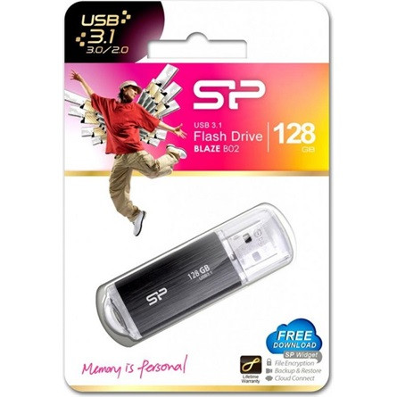 128GB Silicon Power Blaze B20 Black USB3.0 pendrive